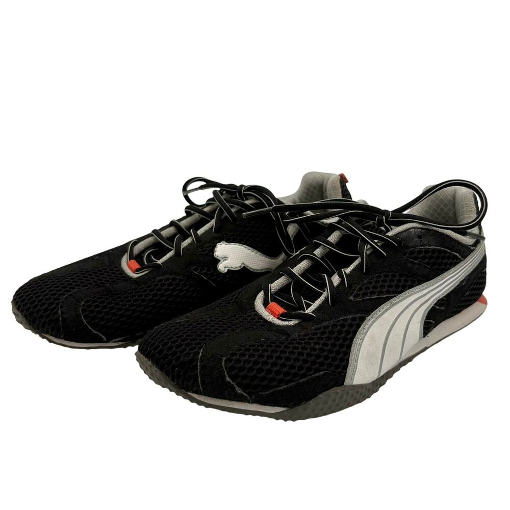 Puma Street Kosmos Mesh Running Shoes Black White Lace Up Sneakers Women’s Sz 8